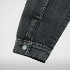 Thug Club Claw Denim Jacket in black, view 7 of 9
