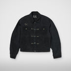Thug Club Scarred Bio Army Jacket in black