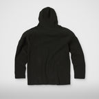 Thug Club Bulk Shoulder Waffle Hoodie in black, view 2 of 2