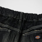 Thug Club Double Knee Denim Pants in black, view 7 of 8