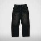 Thug Club Thug Pants Denim in black, front view