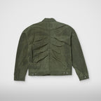 Thug Club Scarred Claw Jacket in khaki, view 2 of 9