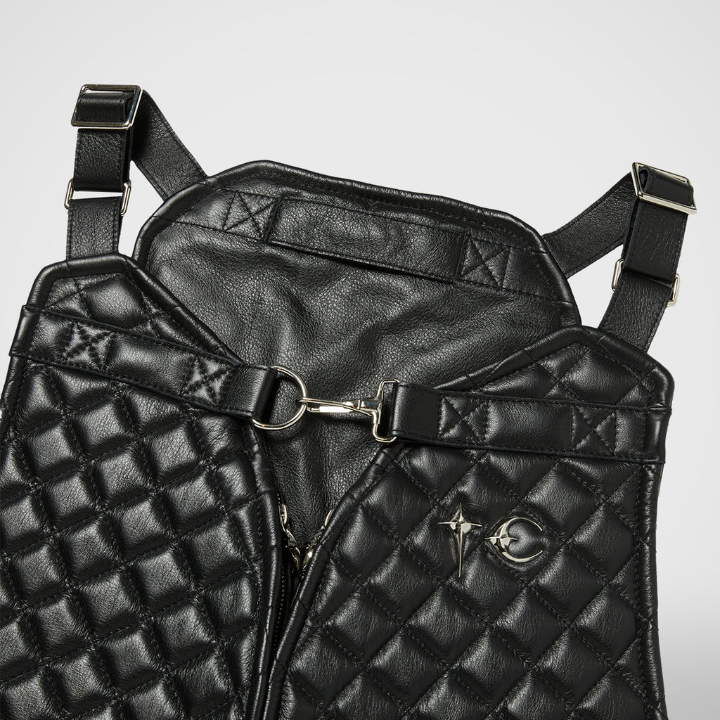 TC QUILTING LEATHER LIFE VEST