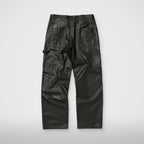 Thug Club TC Leather Studed Work Pants in black, view 2 of 10