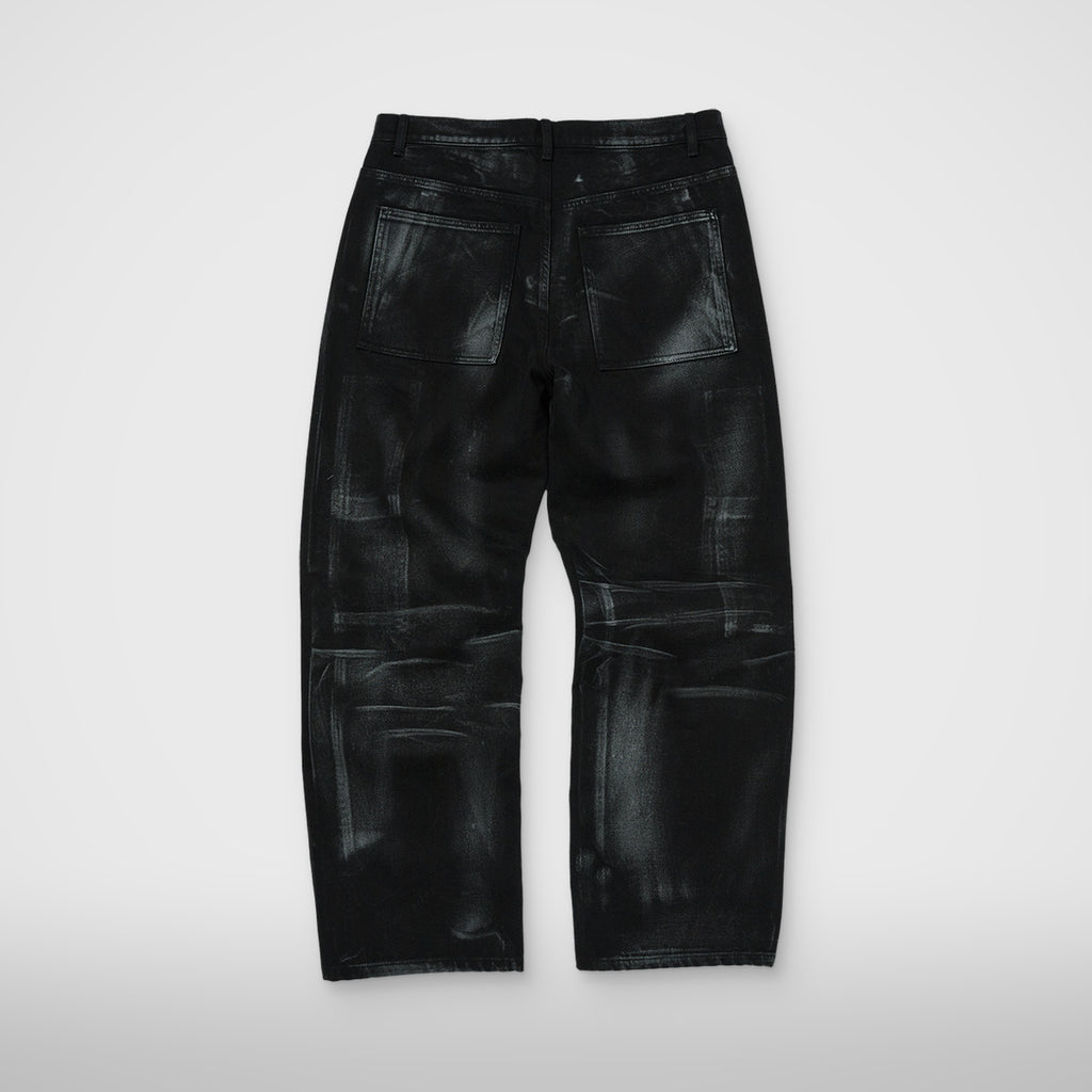 Thug Club Leave A Trace Denim Pants in black, view 2 of 7