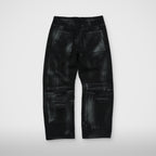 Thug Club Leave A Trace Denim Pants in black, view 2 of 7