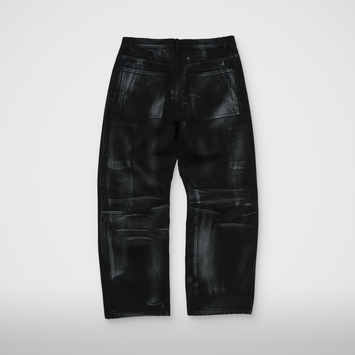 Thug Club Leave A Trace Denim Pants in black, view 2 of 7